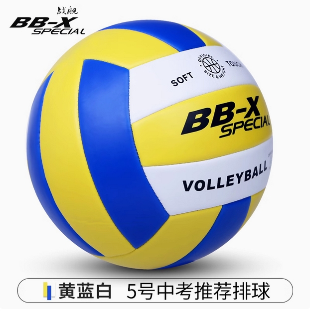 战舰排球中考5号学生专用软式初中生小学生4号儿童男女比赛气排球